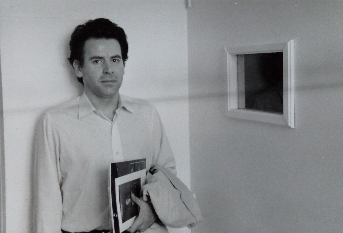 Portrait de Bernard Lamarche-Vadel,1984.