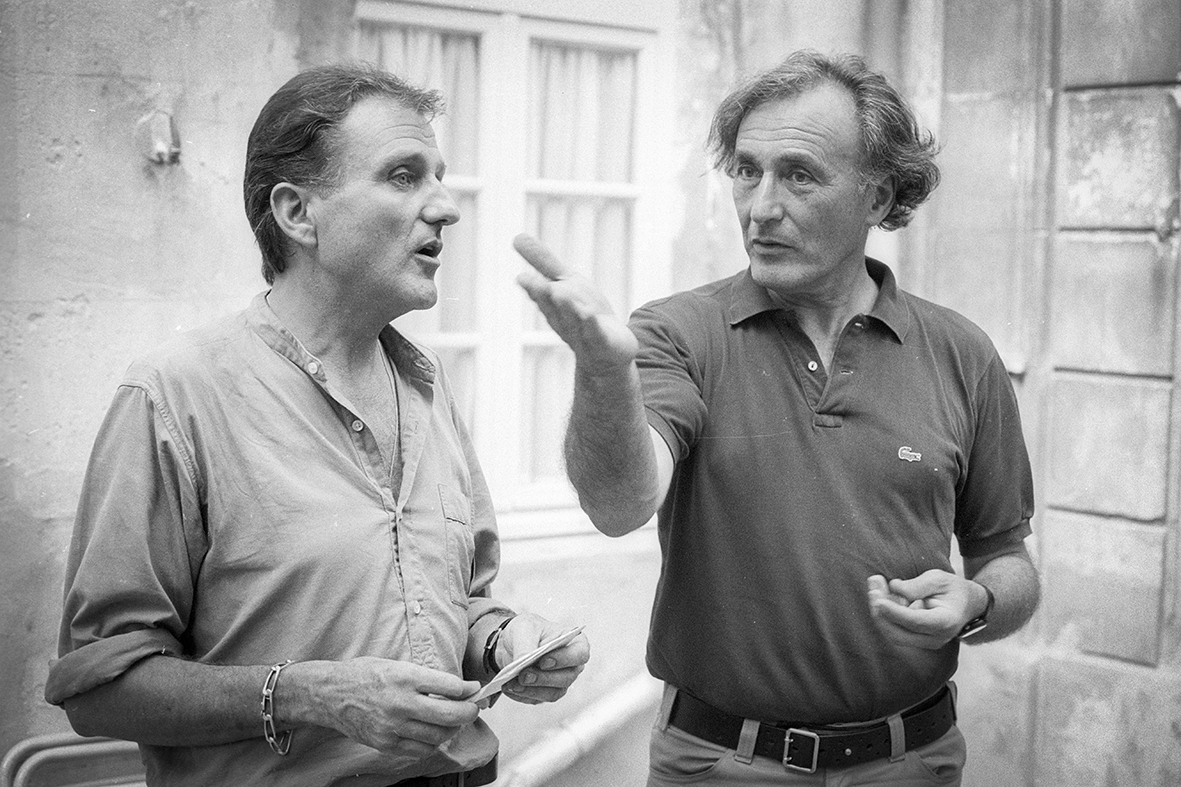 Alain Desvergnes et William Klein, 1982.jpg