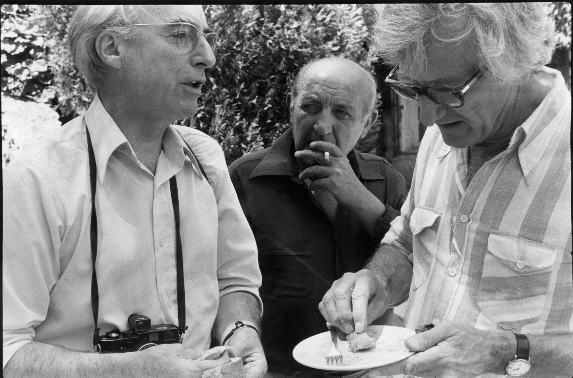 Jean Dieuzaide,Paul Geniet, Marc Riboud.8 juillet 1979.Photo J. Dieuzaide.jpg