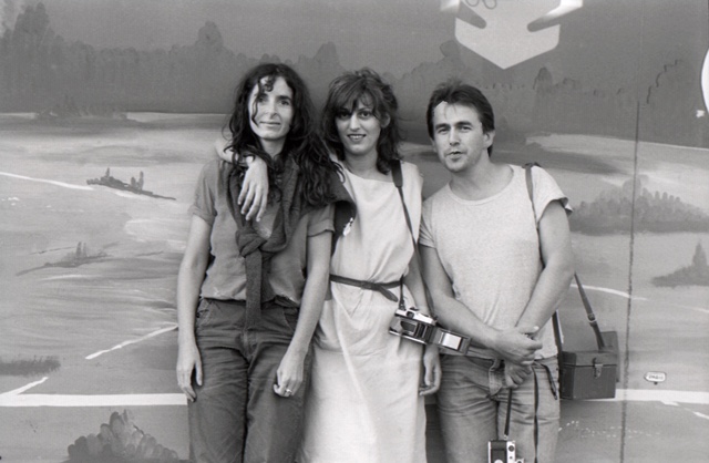 Jaschi Klein, Gladys, et Patrick Dolique, Arles 1982