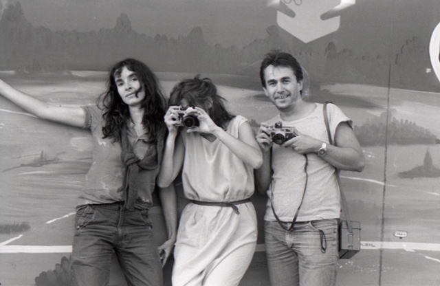 Jaschi Klein, Gladys, et Patrick Dolique, Arles 1982 2