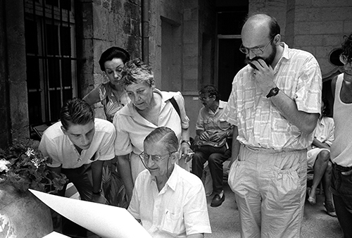 19860706 03842-23 BD Arles RIP, Jean-Pierre Sudre, Claudine Sudre; Hélène Théret.jpg