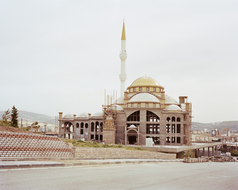 İvedik Yavuz Sultan Selim Cami, under construction, Yenimahalle, Ankara 2016, from the Brave New Turkey series.