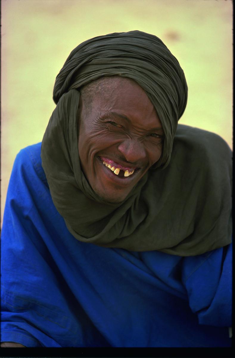 Jean-Marc Durou, Berger touareg de la région des falaises de Tigguidit, nord Niger.
