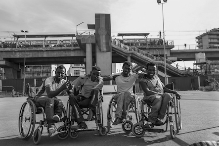 Mon Équipe, série La Vie d’une personne handicapée, Addis- Abeba, février 2016.