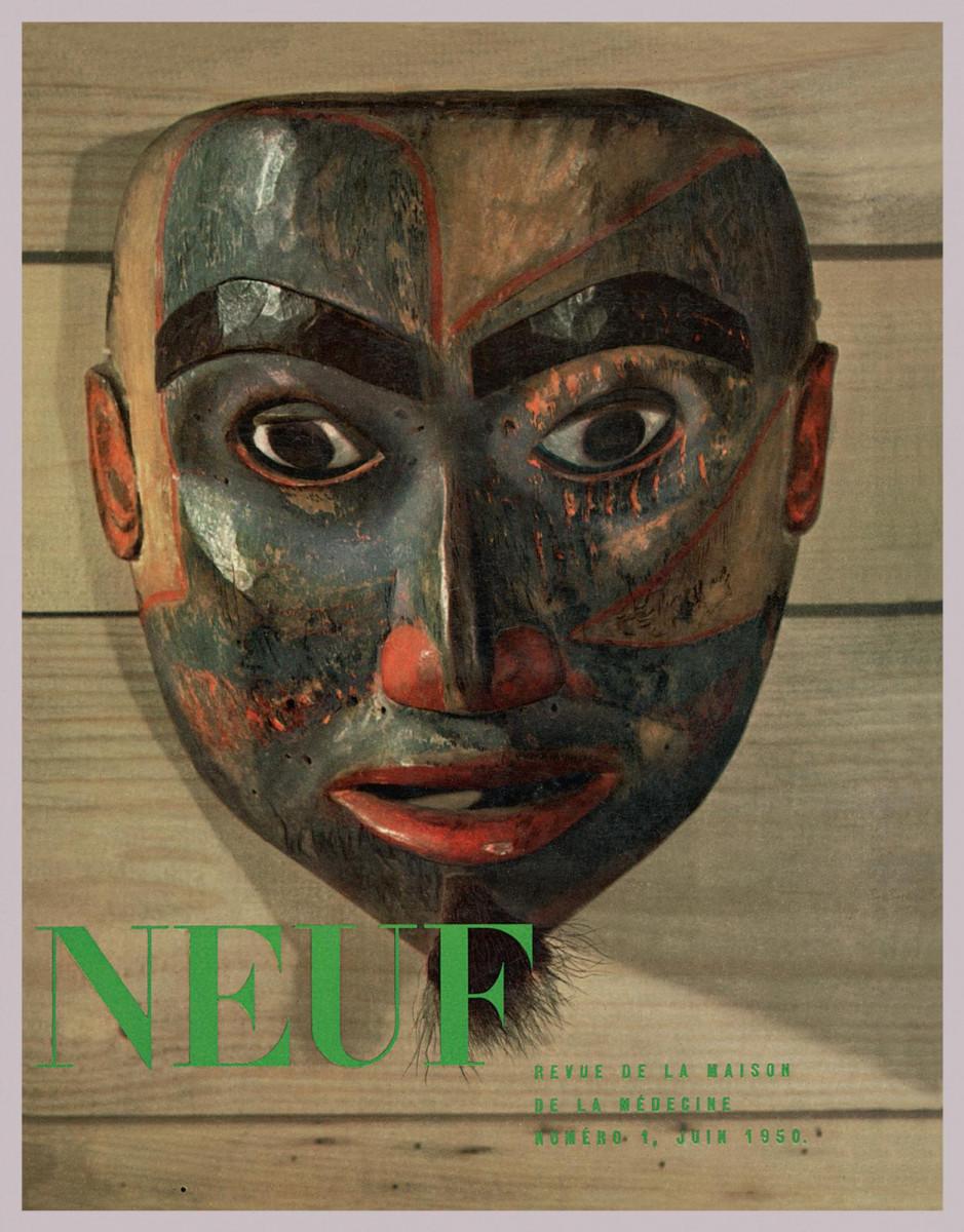 Couverture Revue NEUF n°1, Juin 1950. Photographie de Facchetti. Avec l’aimable autorisation de delpire & co.