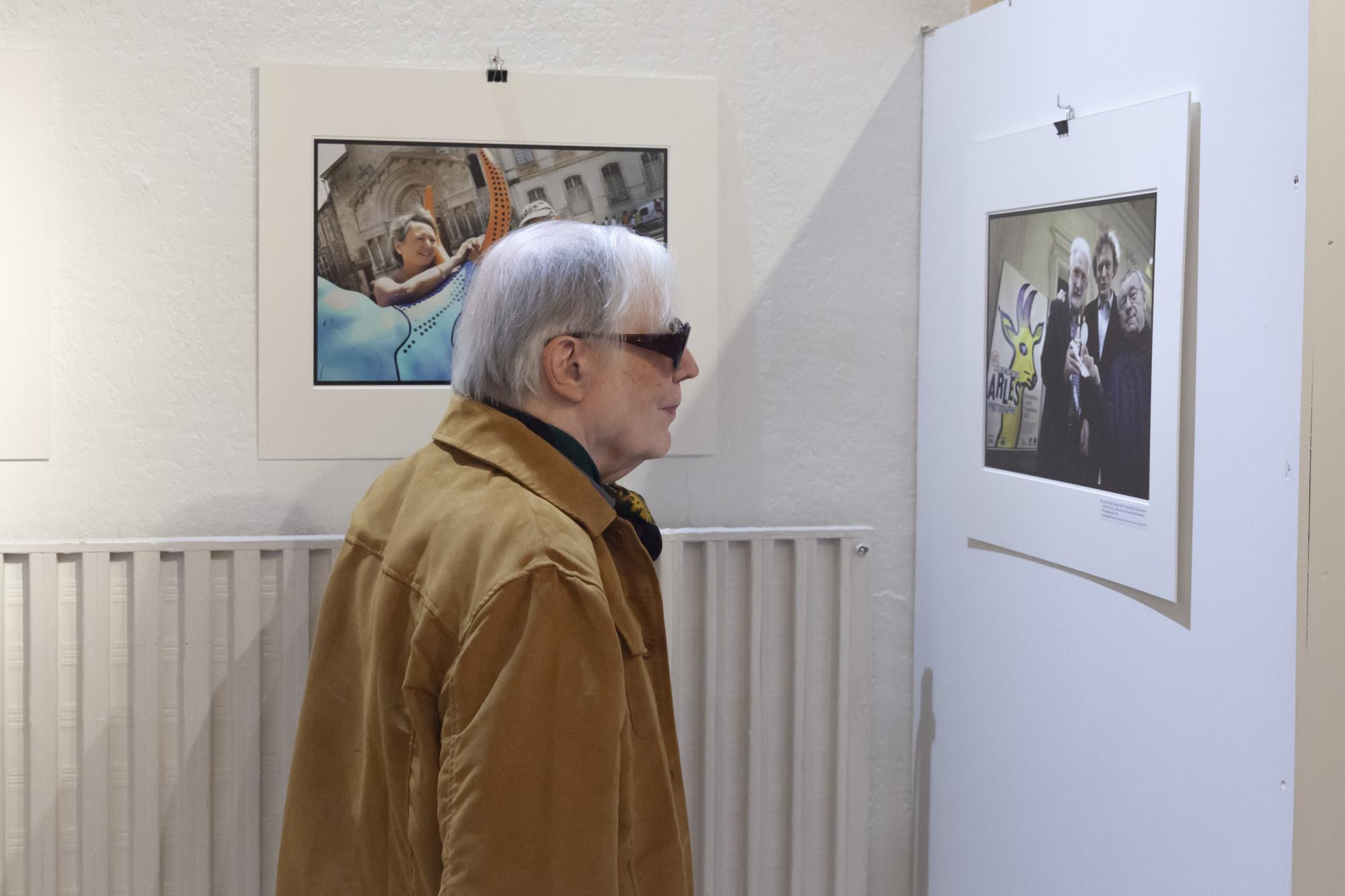 Jean-Marie Magnan au vernissage de l'exposition hommage à Lucien Clergue de Serge Assier 2015 .jpg