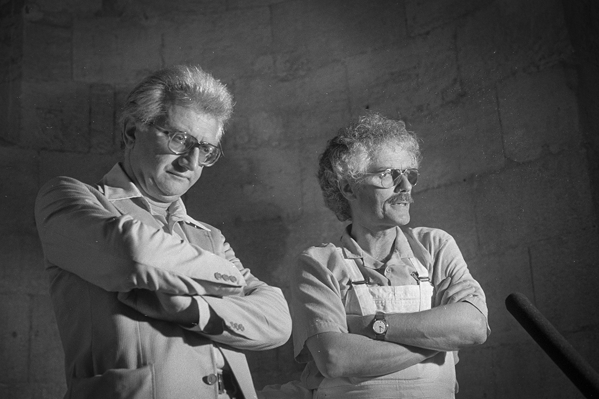 Lucien Clergue et Jacques Windenberger, 1983.jpg