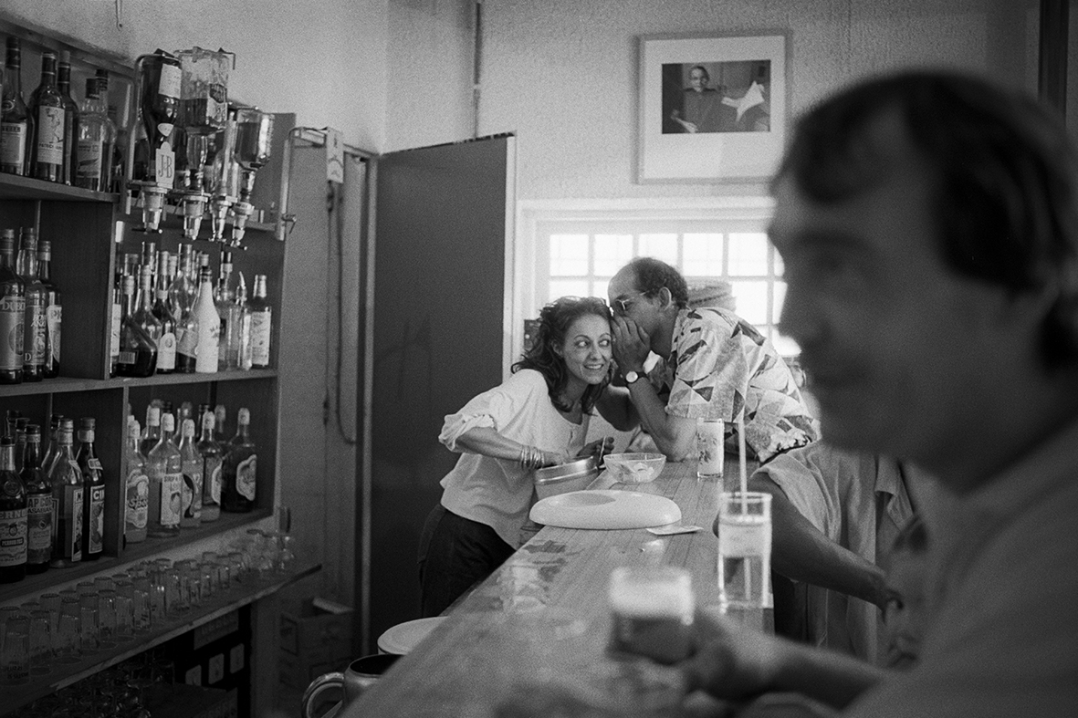 Mireille et Ali, Pub du Forum, 1986 .jpg