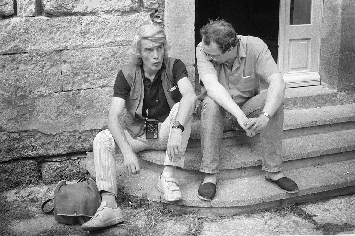 Philippe Salaün et Alain D'Hooghe, Arles 1984.jpg