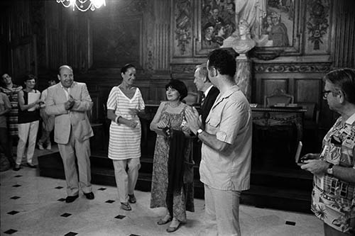 19820712 02254-32 BD Arles RIP, Agnès Varda, Jean-Maurice Rouquette, Maryse Cordesse.jpg