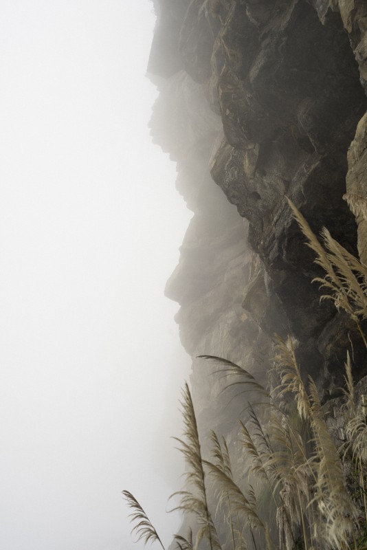 Andres Donadio, Acantilado (perfil entre la niebla), 2016