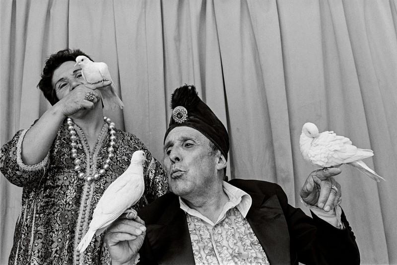 Karman the Magician, Santiago, from the The circus series, 1988