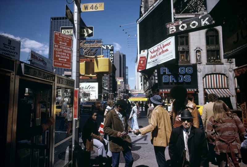 Broadway and 46th Street, New York City, 1976