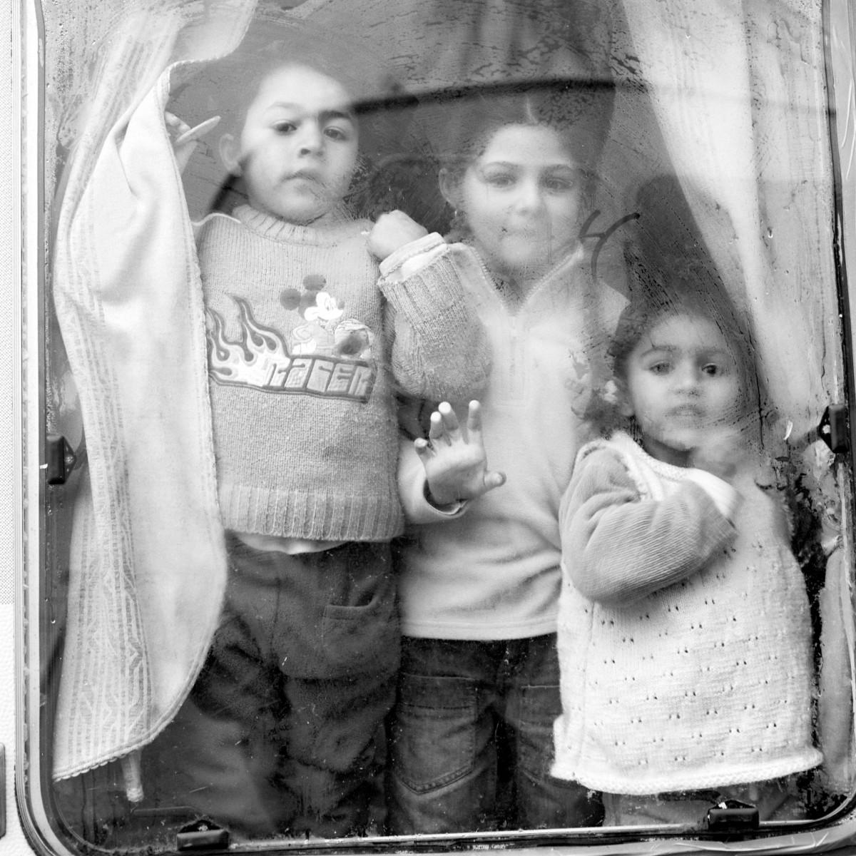 Gypsy children, Montreuil, France 2008. RAED BAWAYAH