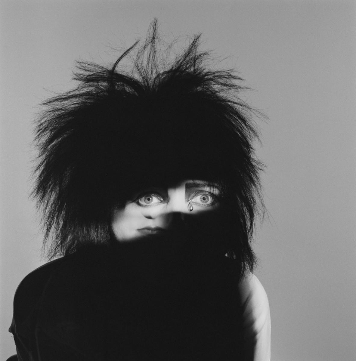 Siouxsie Rotherhithe studio, Londres, Retrospective, 1984. Brian Griffin