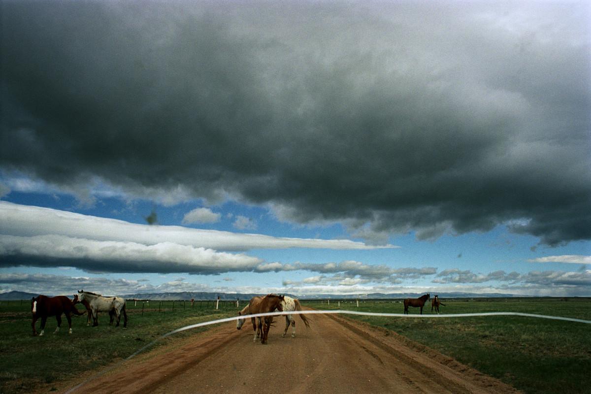 From the book "The Blue Room," South of Laramie, Wyoming, May 2005 Eugene Richards