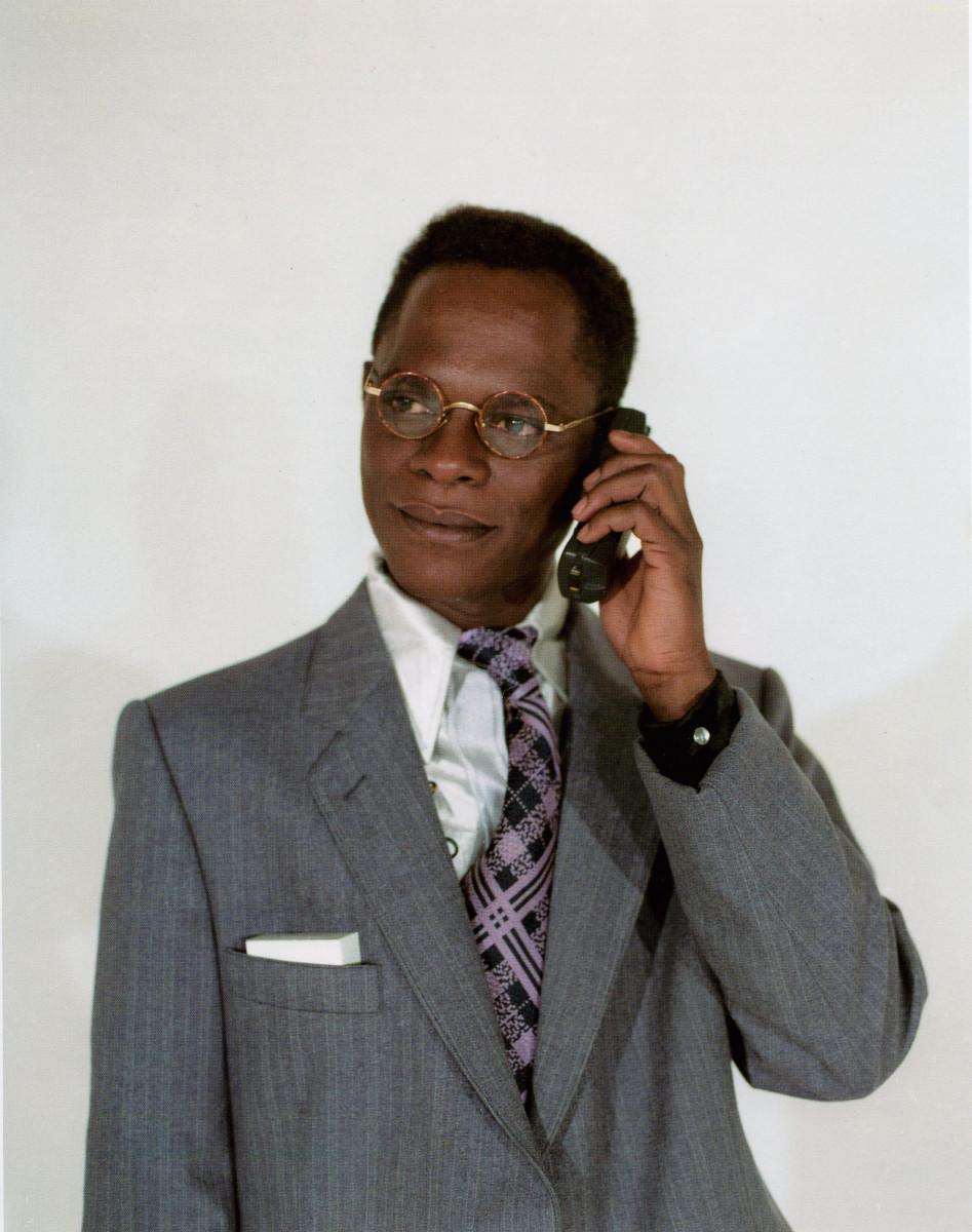 The businessman, 1997 Copyright Samuel Fosso
