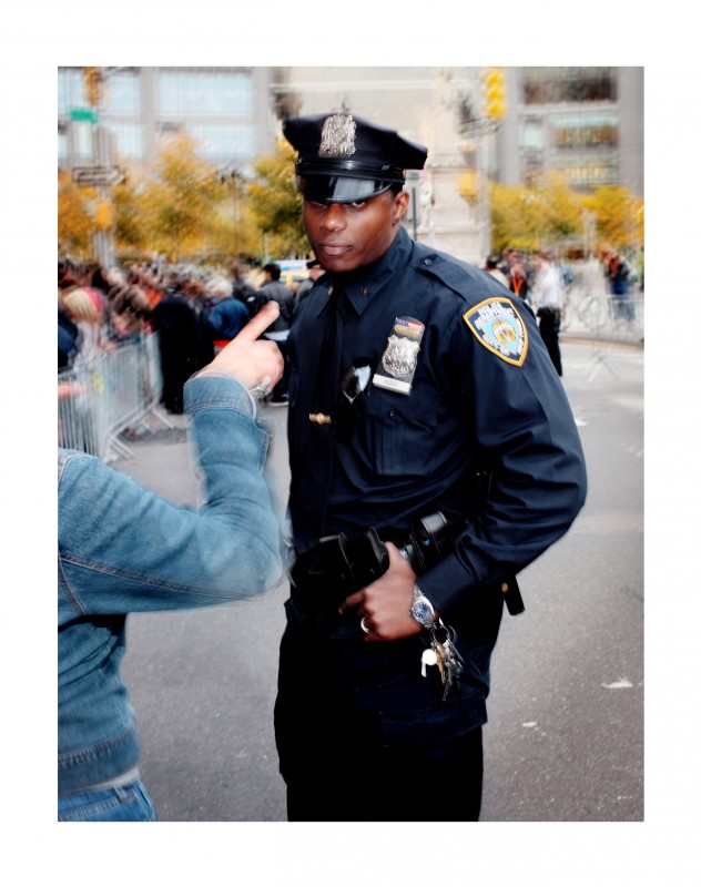 Ethan Levitas, PHOTOGRAPH OF THE OFFICER WHO WILL NOT SAY A WORD, BECAUSE OF THIS PHOTOGRAPH.