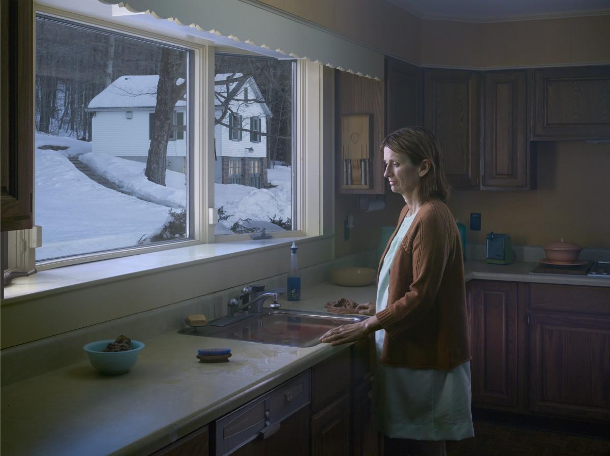Gregory Crewdson. Woman at Sink