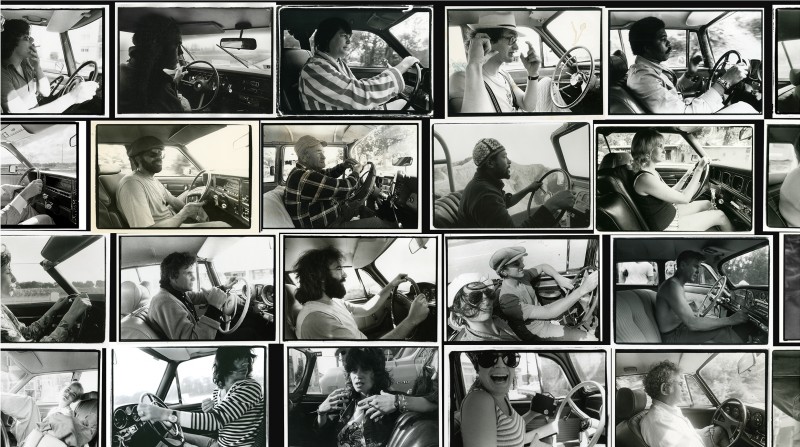 Annie Leibovitz, photographs from the “driving” series.