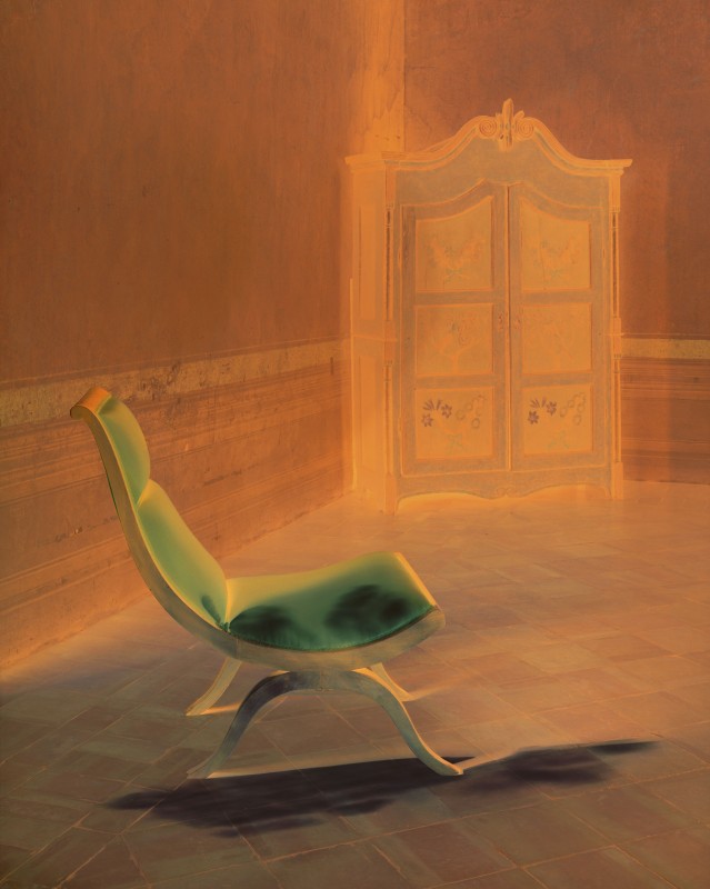 Véronique Ellena,Le fauteuil de Balthus, série Clairs Obscurs, 2016