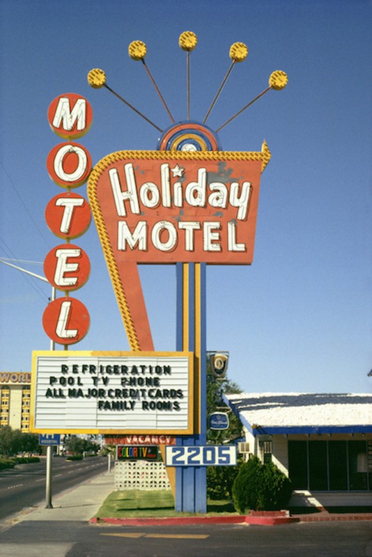 Toon Michiels, Holiday Motel, Las Vegas, Nevada, 1979.