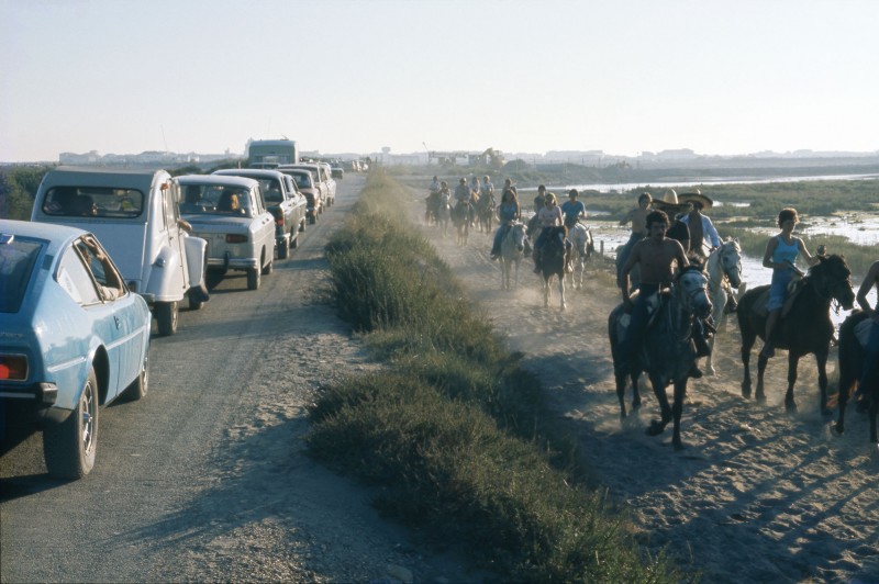 Jacques Windenberger, Returning from Beauduc beach in Camargue, July 1975