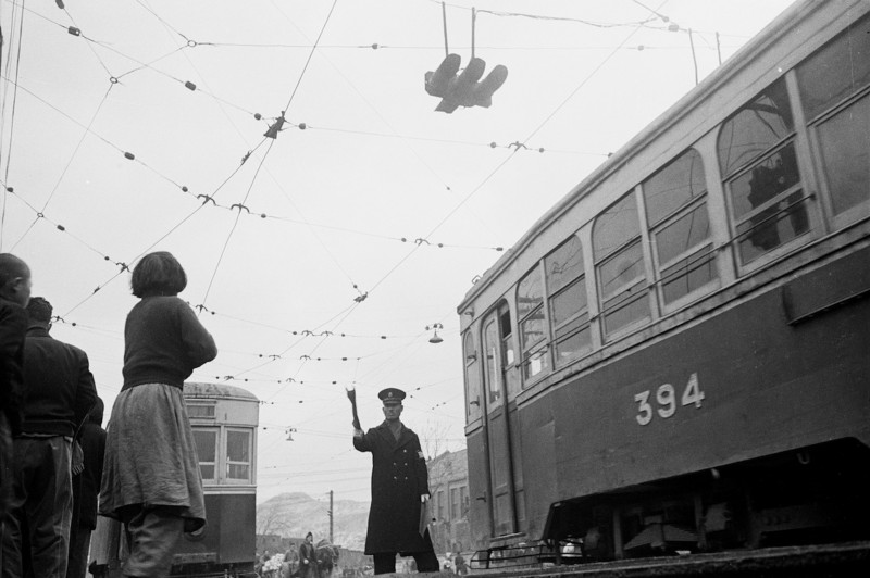Youngsoo Han, Tram, Seoul, 1957.