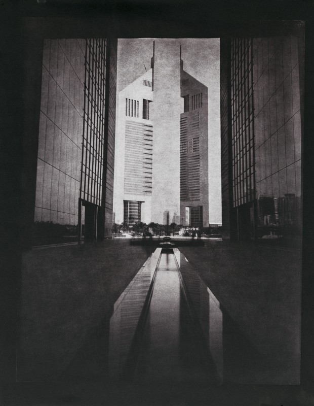 Emirates Towers, 2008, from the Dubai Transmutations series.