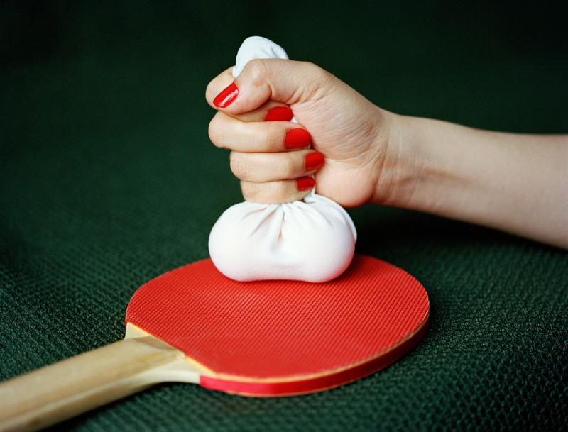 Pixy Liao, Balles de Ping-Pong, tirée de la série Seuls tes yeux, 2013. Avec l’aimable autorisation de l’artiste.