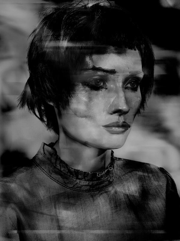 Valérie Belin, Lady_Pastel, 2017. Courtesy of Galerie Nathalie Obadia, Paris, Bruxelles.
