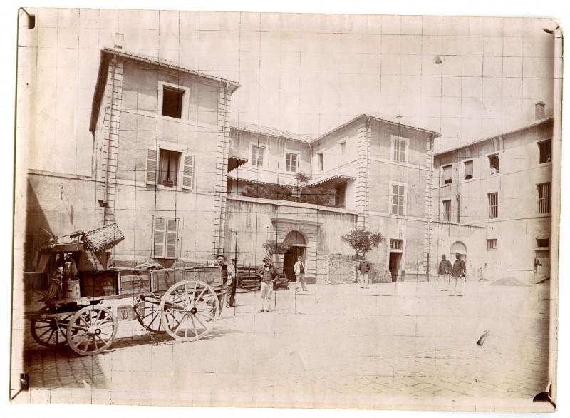 Charles Perrier, The Nîmes House of Correction, Main Courtyard, 1898-1899. Courtesy of the Museum of Old Nîmes.