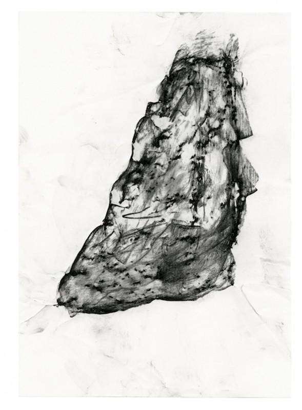 Rayyane Tabet, Basalt Shards detail, 2017.