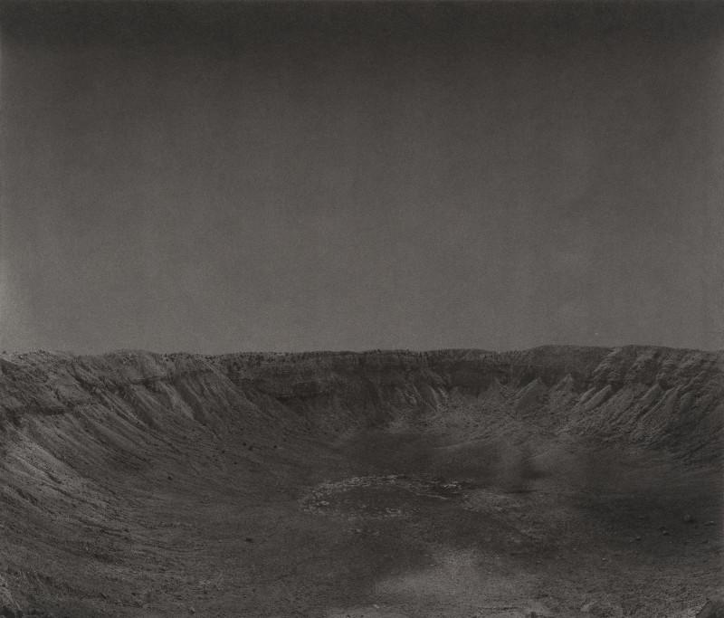 Amélie Labourdette, KÓSMOS #15, Meteor Crater, Arizona.. Avec l’aimable autorisation de l’artiste et de la galerie Thierry Bigaignon.