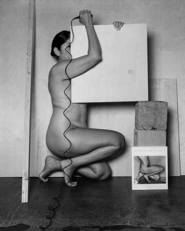 Tarrah Krajnak, Self-Portrait as Weston/as Bertha Wardell, 1927/2020, from the Master Rituals II: Weston’s Nudes series, 2020. Courtesy of the artist.