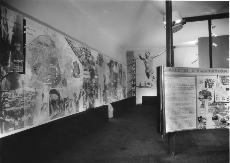 Studio Kagaka, La Grande Misère de Paris, exposée dans la Salle de l’habitation d’aujourd’hui, Salon des arts ménagers, Grand Palais, Paris 1936.