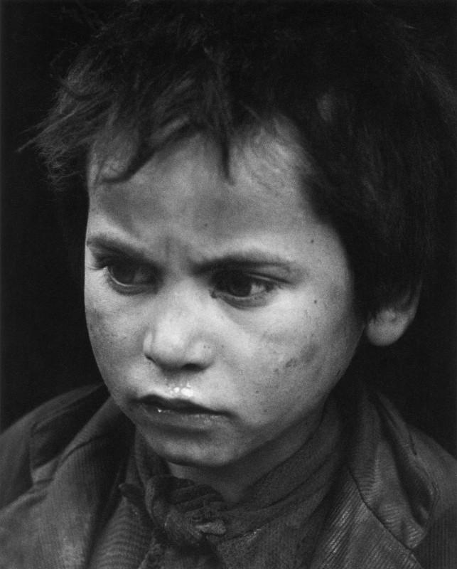 Sabine Weiss, Toledo, Beggar, 1950.