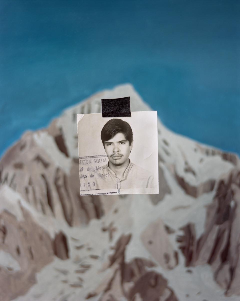 Daniel Mebarek, Mountain Study (Uncle), from the series La Lucha Continua, 2020