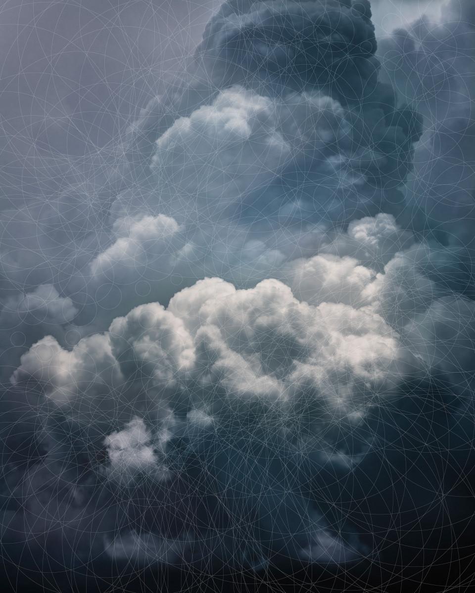 Trevor Paglen. CLOUD #865 Hough Circle Transform, 2019. Courtesy Pace Gallery and the artist.