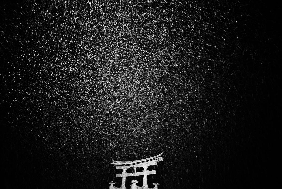 Klavdij Sluban. Miyajima, Japan, 2016, Divagation – In the Footsteps of Basho series. Courtesy of the artist.