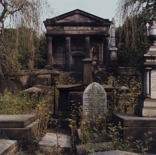 Le cimetière général, Sheffield, 1978.