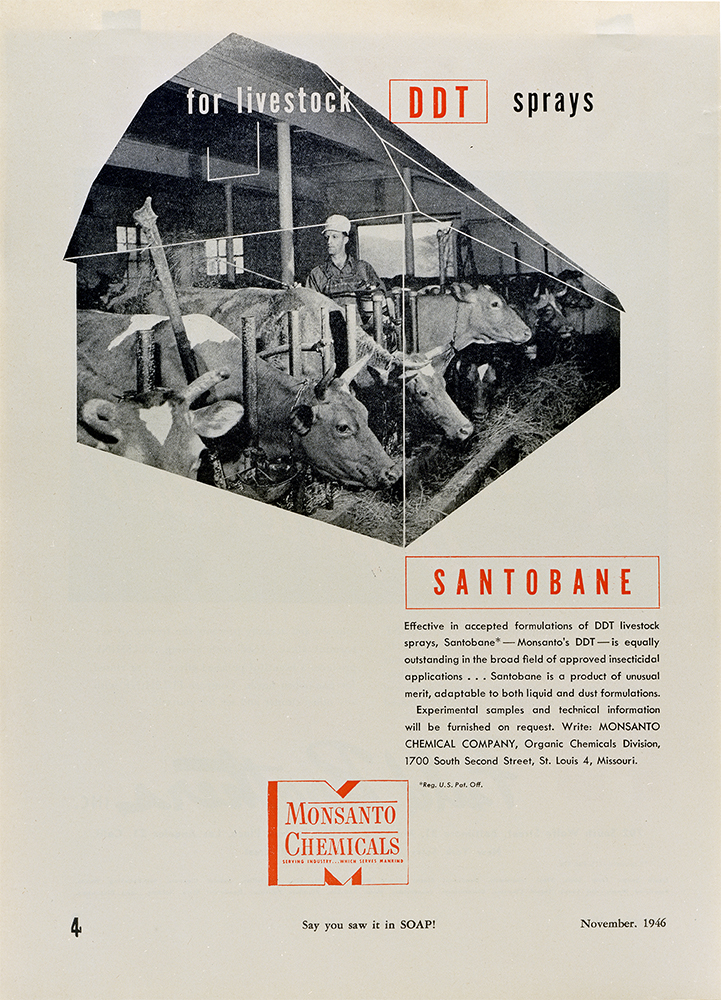 Coupure Magazine Santobane, de la série "Monsanto, une enquête photographique"