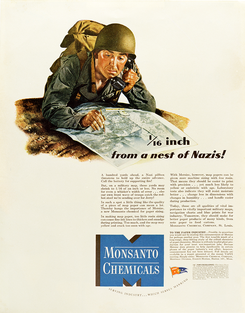 Coupure Magazine Nest of nazi, de la série "Monsanto, une enquête photographique"
