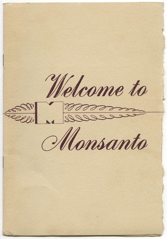 BROCHURE DU 30e ANNIVERSAIRE DE MONSANTO, de la série "Monsanto, une enquête photographique"