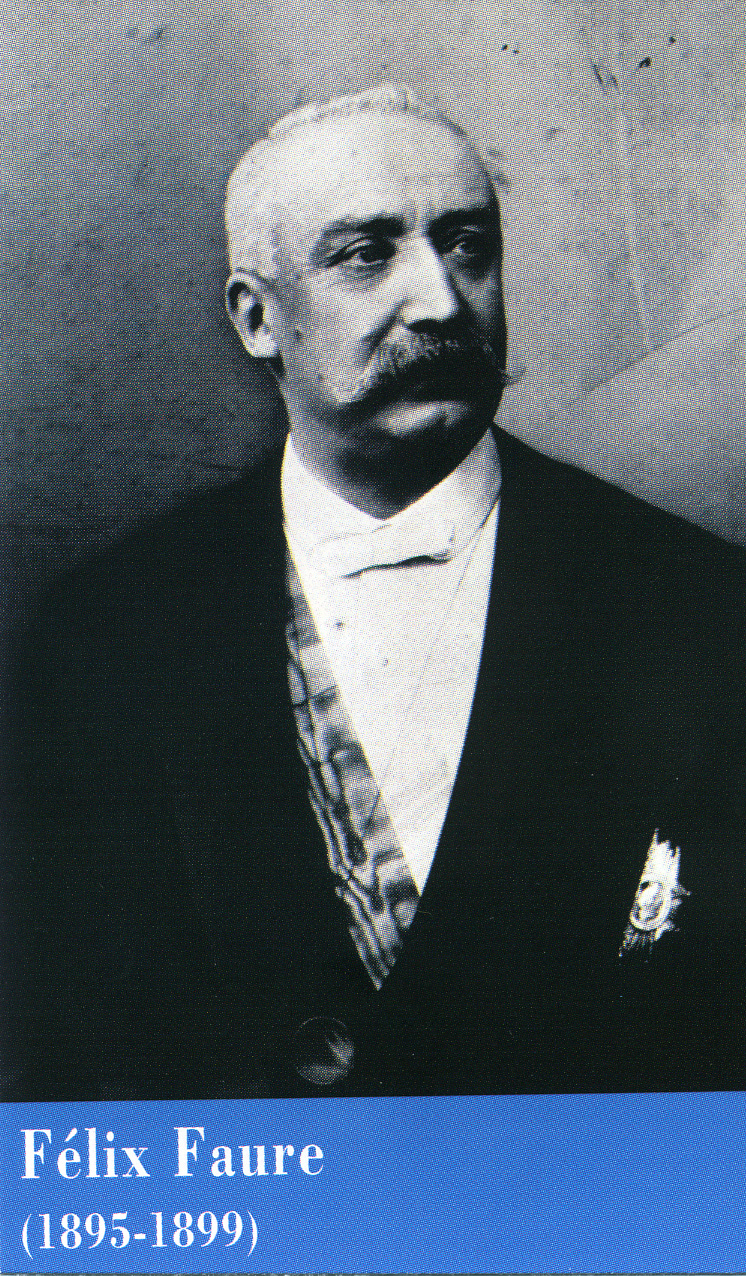 Portrait officiel de Félix Faure, Président de la République française (1895-1899)