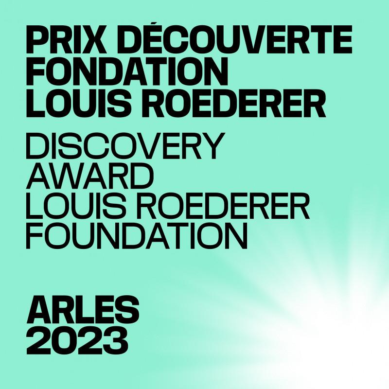 Prix découverte 2023<br>Fondation Louis Roederer